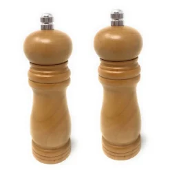 MACINA SALE E PEPE IN LEGNO 2PZ MACININO TRITA SPEZIE MACINASALE DA CUCINA