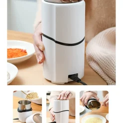 MACINACAFFÈ ELETTRICA LAME ACCIAIO PER MACINARE CHICCHI DI CAFFÈ SPEZIE Q-YM168