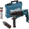 MAKITA TASSELLATORE ELETTRICO HR 2630T CON MANDRINO AUTOSERRANTE 26MM 800W SDS