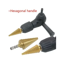 MANDRINO ANGOLARE 90° ACCESSORIO PER TRAPANO A CREMAGLIERA 0,6 - 10 MM