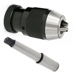 MANDRINO AUTOSERRANTE PER TORNIO TRAPANO A COLONNA 5-20mm ATTACCO B22 + MT2
