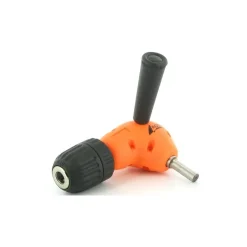 MANDRINO AUTOSERRANTE T ANGOLARE ANGOLO 90° PER TRAPANO A CREMAGLIERA 10MM 3/8"