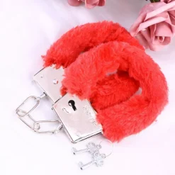 MANETTE PER MANI SEXY CON PELUCHE ROSA ROSSE NERO SERATE HOT GIOCHI EROTICI