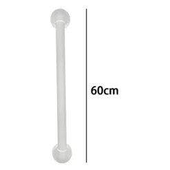 MANIGLIONE PER BAGNO 60CM DI SICUREZZA SOSTEGNO DOCCIA PER DISABILI ANZIANI BIANCO 005325