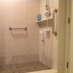 MANIGLIONE SICUREZZA BAGNO MANIGLIA DOCCIA SUPPORTO ANZIANI DISABILI 50 CM