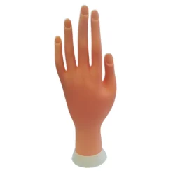 MANO FINTA PER PRATICA RICOSTRUZIONE UNGHIE NAIL ART E GEL ESTETICA ESTETISTA
