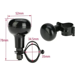 MANOPOLA VOLANTE POMELLO IMPUGNATURA DELLO STERZO SFERA PER AUTO TRATTORE BARCA