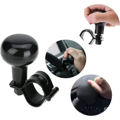 MANOPOLA VOLANTE POMELLO IMPUGNATURA DELLO STERZO SFERA PER AUTO TRATTORE BARCA