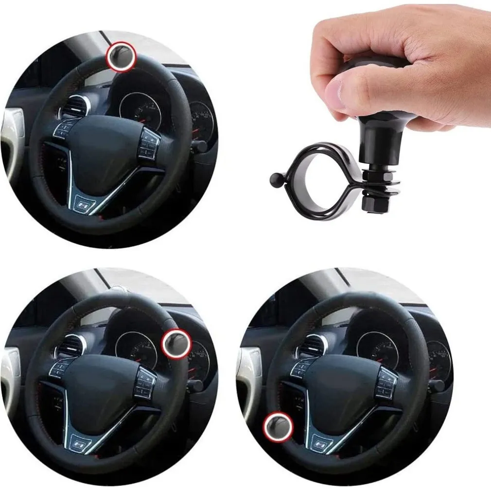 MANOPOLA VOLANTE POMELLO IMPUGNATURA DELLO STERZO SFERA PER AUTO TRATTORE BARCA