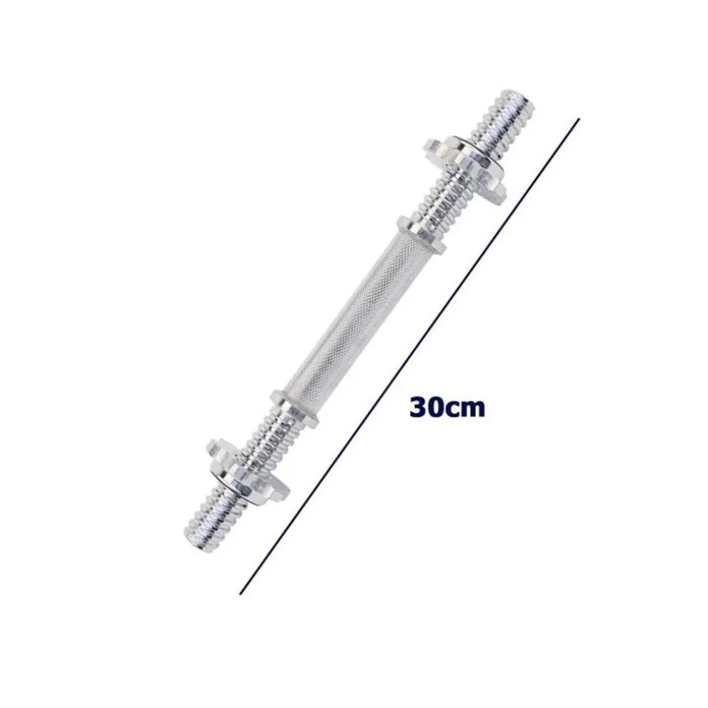 MANUBRIO FILETTATO A VITE DA 30 CM PER SOLLEVAMENTO PESI PALESTRA SPORT FITNESS