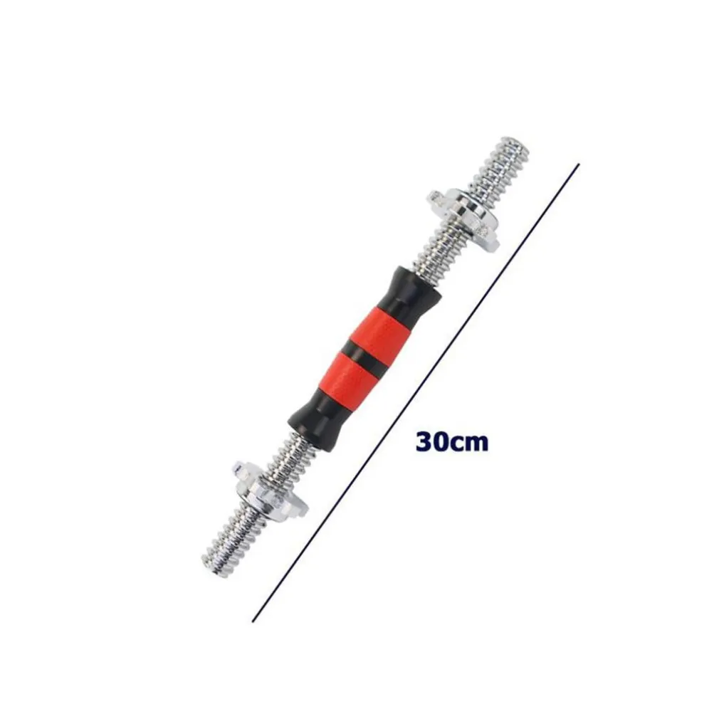 MANUBRIO FILETTATO A VITE DA 30 CM PER SOLLEVAMENTO PESI PALESTRA SPORT FITNESS