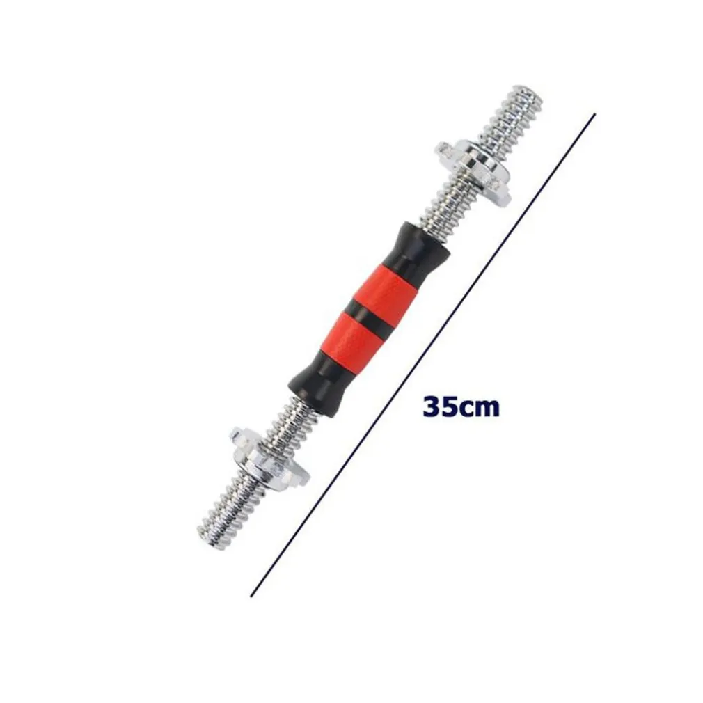 MANUBRIO FILETTATO A VITE DA 35 CM PER SOLLEVAMENTO PESI PALESTRA SPORT FITNESS