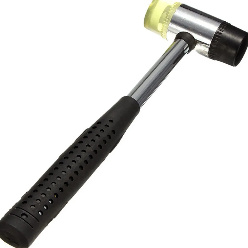 MARTELLO MAZZUOLO CON TESTA IN GOMMA E MANICO ERGONOMICO IN FIBRA E VETRO FIBER