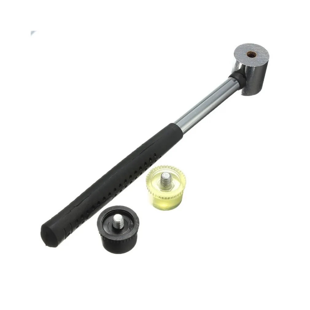 MARTELLO MAZZUOLO CON TESTA IN GOMMA E MANICO ERGONOMICO IN FIBRA E VETRO FIBER