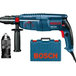 MARTELLO PERFORATORE TASSELLATORE BOSCH GBH 2600 PROFESSIONAL DOPPIO MANDRINO