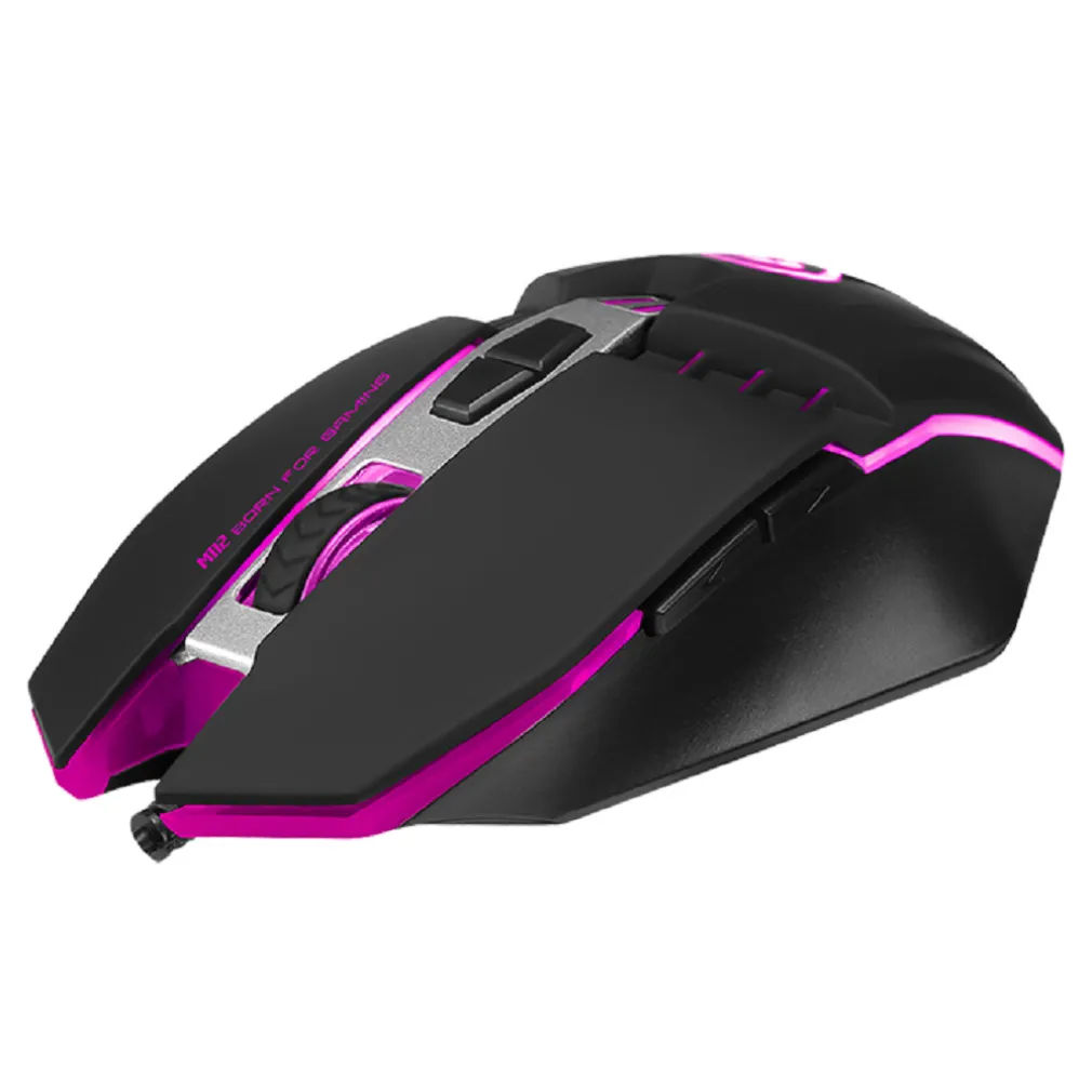 MARVO M112 SCORPION MOUSE GAMING DA GIOCO 4000DPI PER PC USB 2.0 RETROILLUMINATO