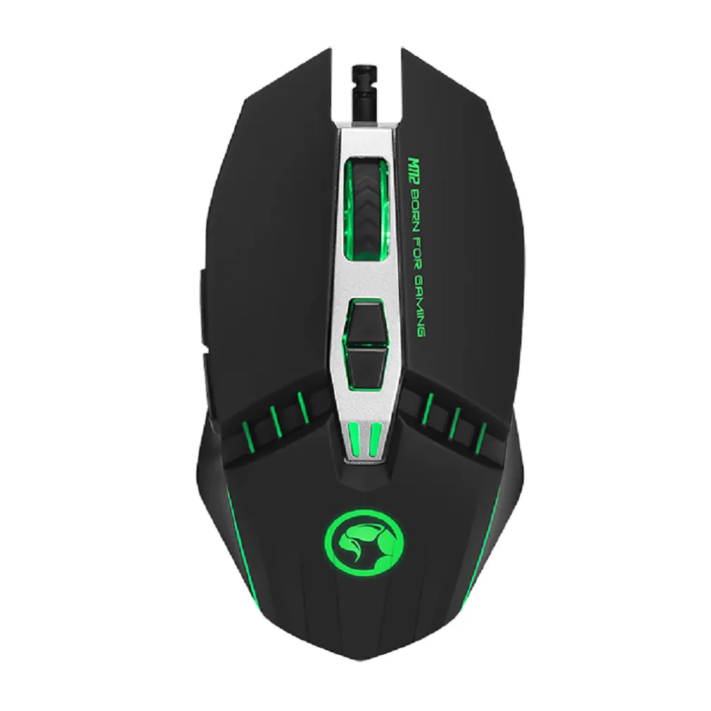 MARVO M112 SCORPION MOUSE GAMING DA GIOCO 4000DPI PER PC USB 2.0 RETROILLUMINATO
