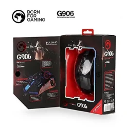 MARVO SCORPION G906 MOUSE GAMING WIRELESS RETROILLUMINATO DPI PC USB 4000DPI