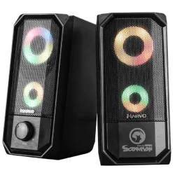 MARVO SG265 SPEAKERS SCORPION USB2.0 ALTOPARLANTE GAMING RETROILLUMINATO STEREO