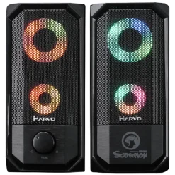 MARVO SG265 SPEAKERS SCORPION USB2.0 ALTOPARLANTE GAMING RETROILLUMINATO STEREO