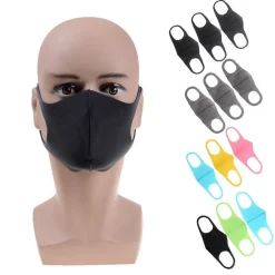 MASCHERA ANTIPOLVERE RESPIRATORE BATTERI POLVERE 3 MASCHERINE PER ADULTI
