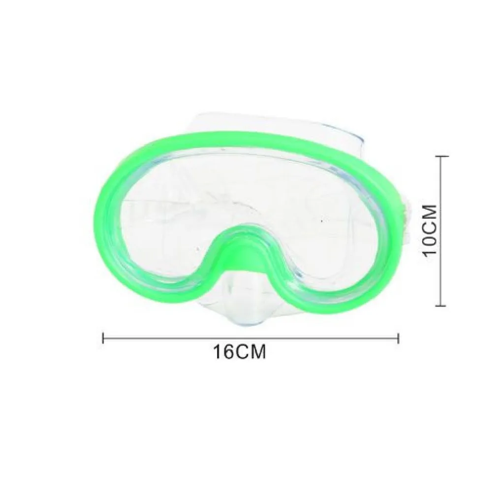 MASCHERA DA NUOTO MARE SUB SPIAGGIA ESTATE SNORKLING 16X10CM COLORI VARI 605416