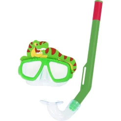 MASCHERA DA SNORKELING CON BOCCAGLIO PER BAMBINI CON ANIMALETTI 3-6+ ANNI 24059