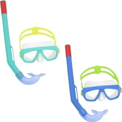 MASCHERA DA SNORKELING CON BOCCAGLIO BAMBINI FUN 3-6 ANNI COLORI ASSORTITI 24018