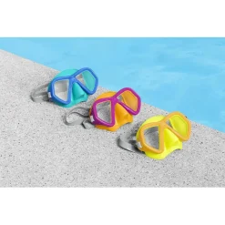 MASCHERA SUBACQUEA PER BAMBINI GLIDER CON PROTEZIONE UV COLORI ASSORTITI 22048