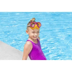 MASCHERA SUBACQUEA PER BAMBINI GLIDER CON PROTEZIONE UV COLORI ASSORTITI 22048