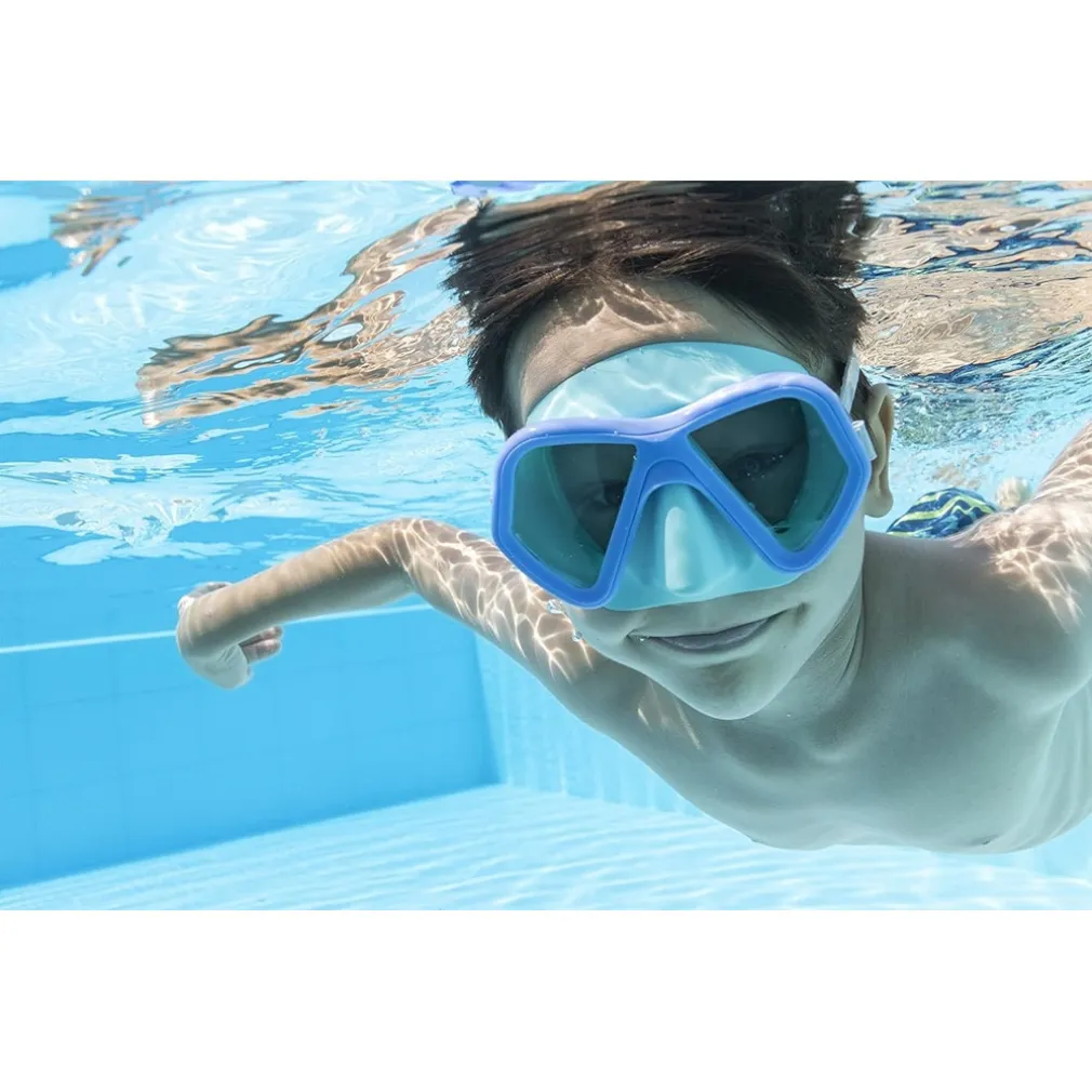 MASCHERA SUBACQUEA PER BAMBINI GLIDER CON PROTEZIONE UV COLORI ASSORTITI 22048