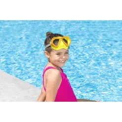 MASCHERA SUBACQUEA PER BAMBINI GLIDER CON PROTEZIONE UV COLORI ASSORTITI 22048