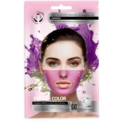 MASCHERA VISO IDROGEL BIOCOLOR LAVANDA LENITIVA RASSODA IDRATA RIPARA DUPLICE EFFETTO