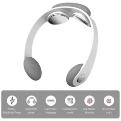 MASSAGGIATORE AD IMPULSI ELETTRICO PER IL COLLO SOLLIEVO MUSCOLARE CERVICALE EMS