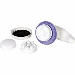 MASSAGGIATORE ANTI CELLULITE 25 W CON 3 TESTINE DIFFERENTI PER BRACCIA COLLO PANCIA