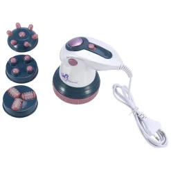 MASSAGGIATORE ANTICELLULITE VISO CORPO MASSAGGIO BODY SENSE ANTI CELLULITE ROSSO