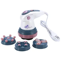 MASSAGGIATORE ANTICELLULITE VISO CORPO MASSAGGIO BODY SENSE ANTI CELLULITE ROSSO