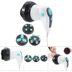 MASSAGGIATORE CORPO DIMAGRANTE ANTICELLULITE VIBRAZIONE A RAGGI INFRAROSSI BRUCIAGRASSI ELETTRICA