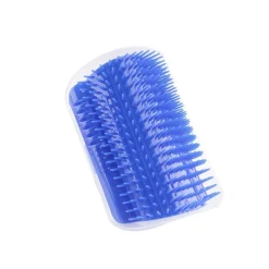 MASSAGGIATORE DA PARETE SPAZZOLA CARDATORE PELI CORTI LUNGHI GUANTO PER CANE GATTO