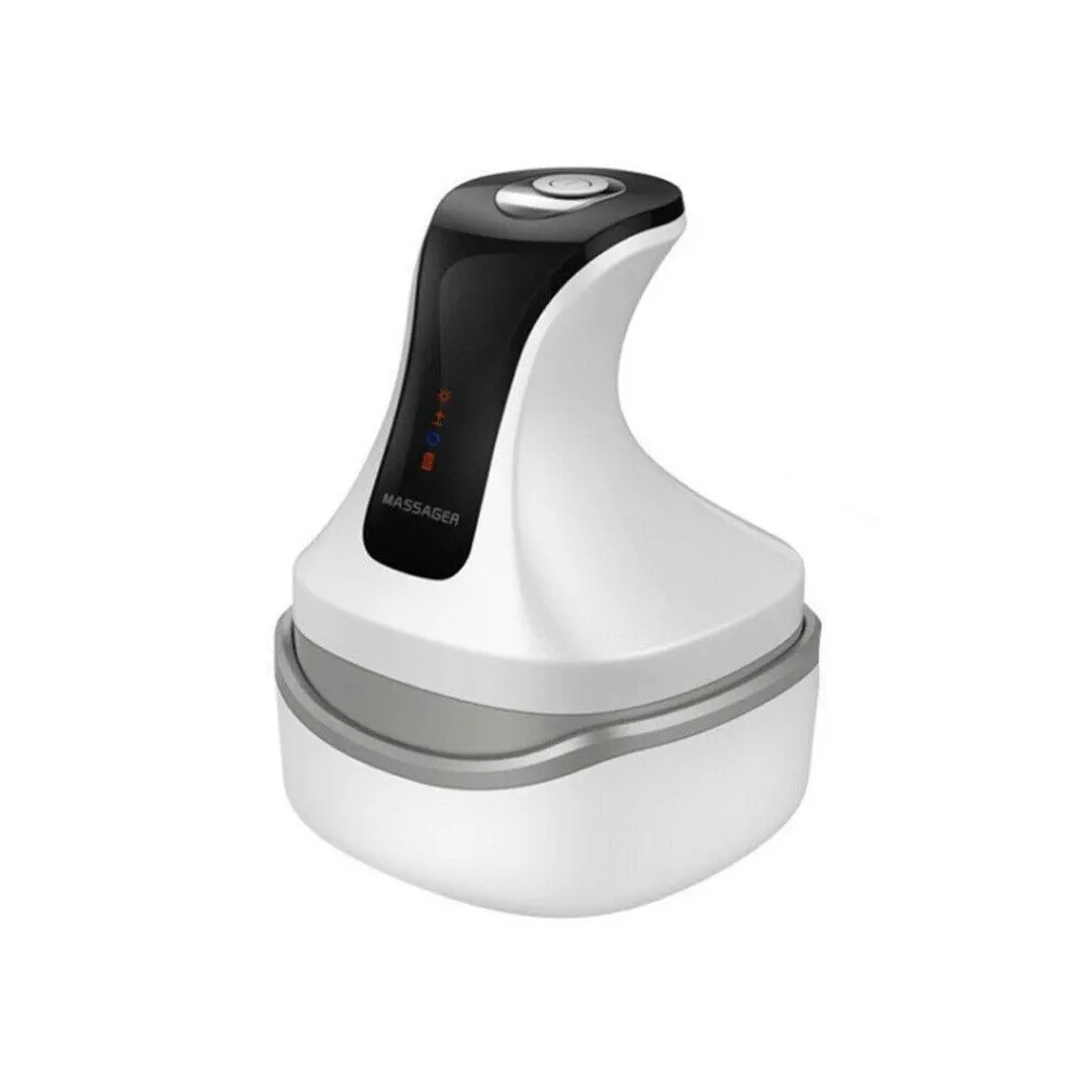 MASSAGGIATORE ELETTRICO 4D ANTISTRESS TESTA COLLO RELAX MUSCOLI TERAPIA VIBRANTE