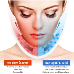 MASSAGGIATORE ELETTRICO FACCIALE MICROCORRENTE RASSODANTE RIDUZIONE DOPPIO MENTO