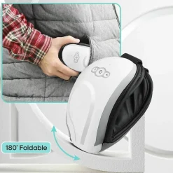 MASSAGGIATORE OCCHI RICARICABILE MASSAGGIO VIBRANTE COMPRESSIONE ARIA CALDA