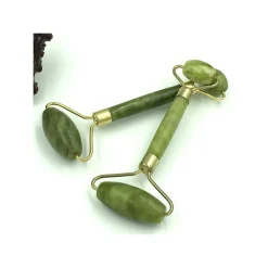 MASSAGGIATORE RULLO DOPPIO PER VISO FACCIA COLLO PELLE RIDUCI RUGHE ANTIETà