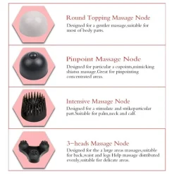 MASSAGGIATORE VIBRANTE DELFINO RILASSANTE CURATIVO SCHIENA GAMBE CERVICALE