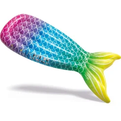 MATERASSINO DESIGN CODA SIRENA MULTICOLOR 178X71X18 CM GONFIABILE PISCINA 58788