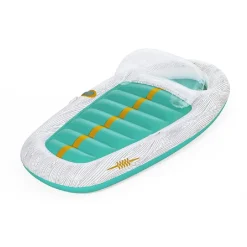 MATERASSINO GALLEGGIANTE YACHT 216X117CM CON MANIGLIE PORTAOGGETTI BICCHIERE 43650