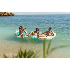 MATERASSINO GALLEGGIANTE YACHT 216X117CM CON MANIGLIE PORTAOGGETTI BICCHIERE 43650