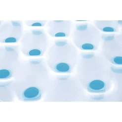 MATERASSINO GONFIABILE 36 BUCHI 193 X 142 CM DOPPIO COMFORT PORTATA 180 KG 43055