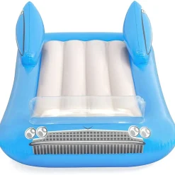 MATERASSINO GONFIABILE CONVERTIBILE A FORMA DI AUTO MARE PISCINA 190 X 128 CM