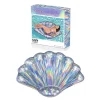 MATERASSINO GONFIABILE LOUNGE CONCHIGLIA IRIDESCENTE 185X114CM MARE PISCINA 43414